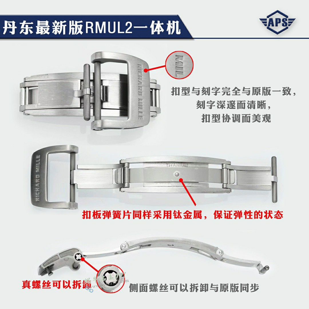  Video review APS Richard MillerRichard mille 100% replica imitation RM055 watch / APSRM055C