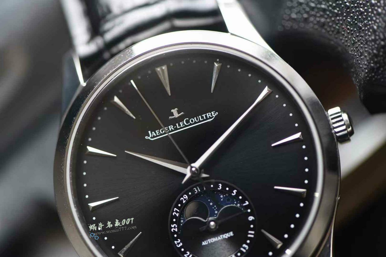  Video review APSJaeger-LeCoultre Moon Phase  Ultra-thin  Master Collection  replica imitation 1368471 watches  / JJ203