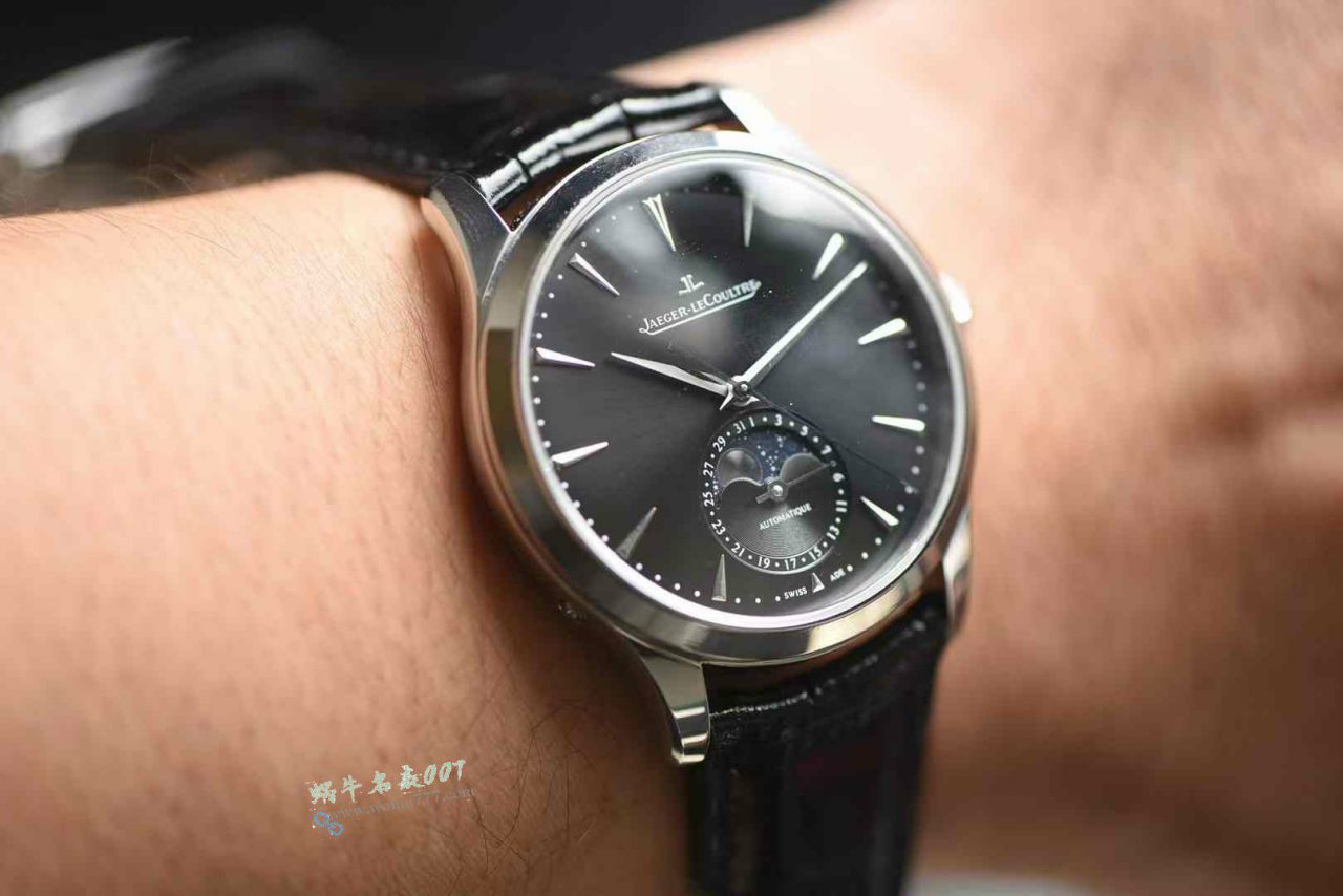  Video review APSJaeger-LeCoultre Moon Phase  Ultra-thin  Master Collection  replica imitation 1368471 watches  / JJ203