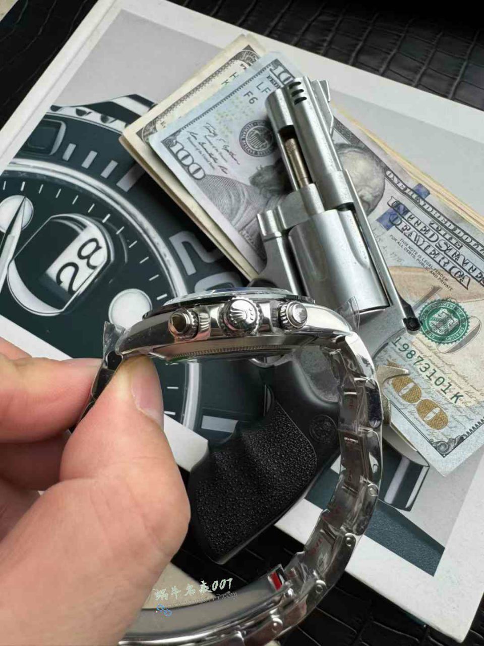  No-brainer buy series clean Rolex Daytona  Black Panda  replica imitation m116500ln-0002 watches  / R955