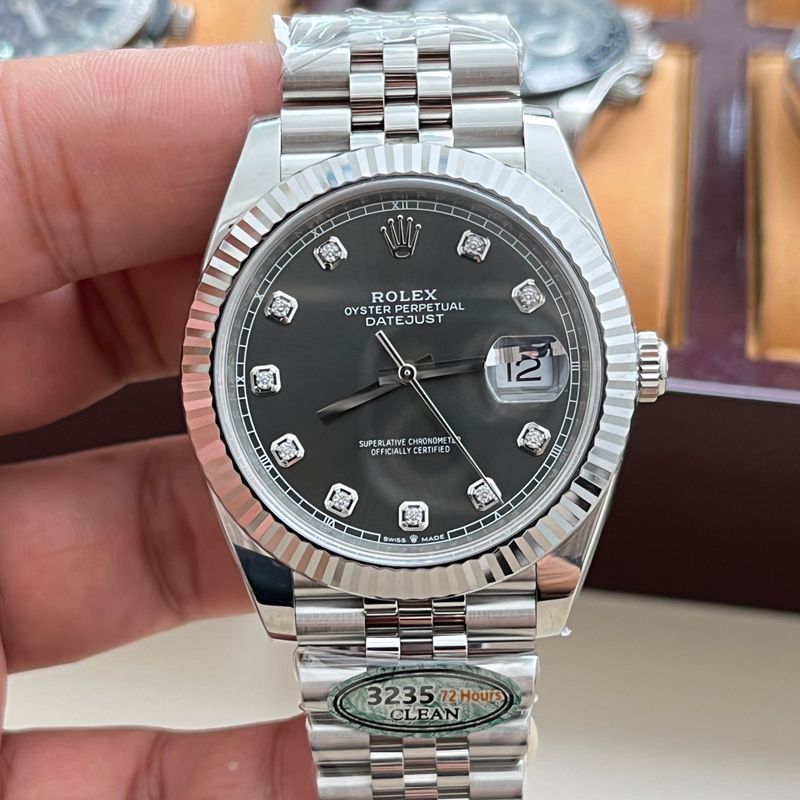 clean Rolex Datejust 41MM replica imitation m126334-0006 watches 