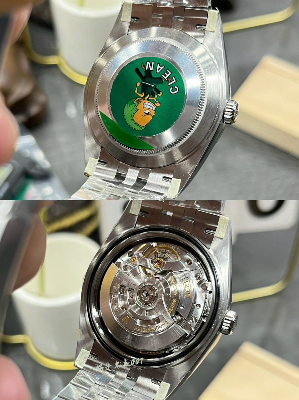 clean Rolex Datejust 41MM replica imitation m126334-0006 watches  / R956