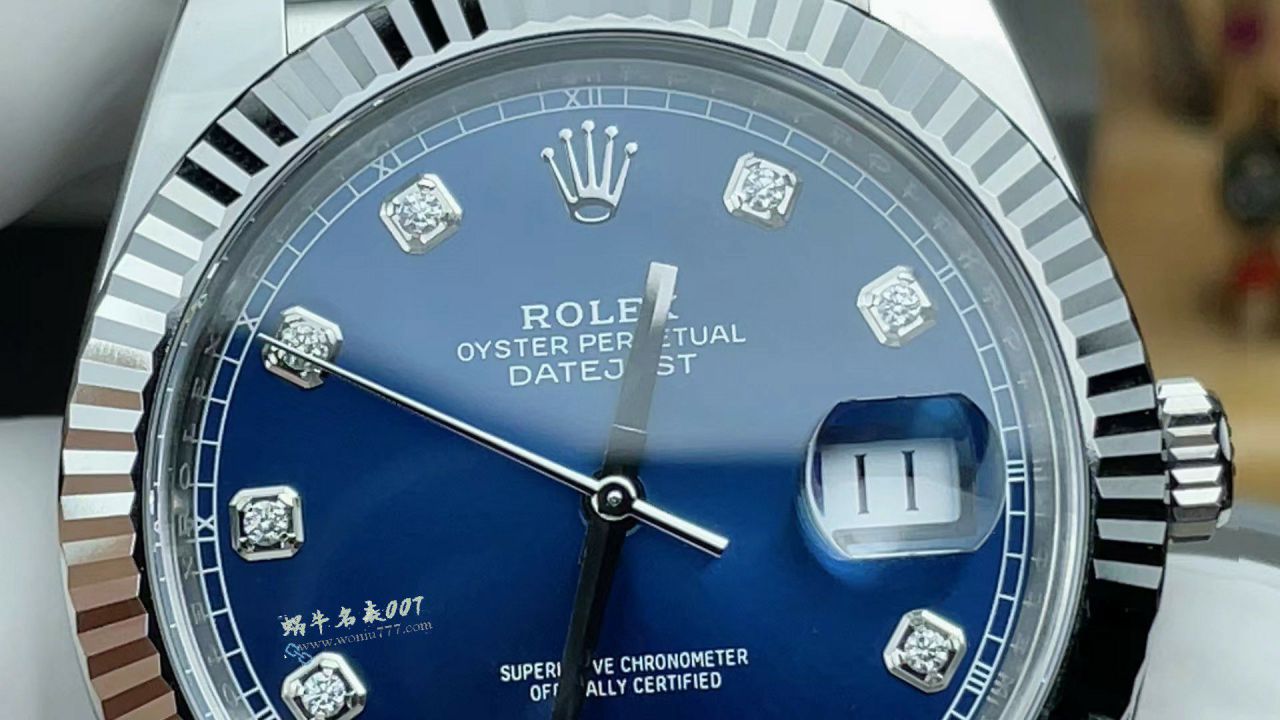 clean Rolex Datejust 41MM replica imitation m126334-0006 watches  / R956