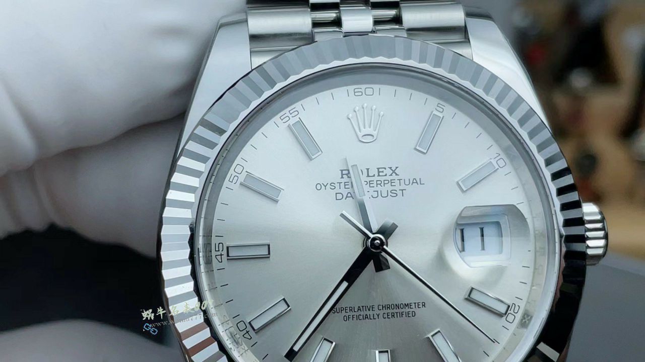 clean Rolex Datejust 41MM replica imitation m126334-0006 watches  / R956