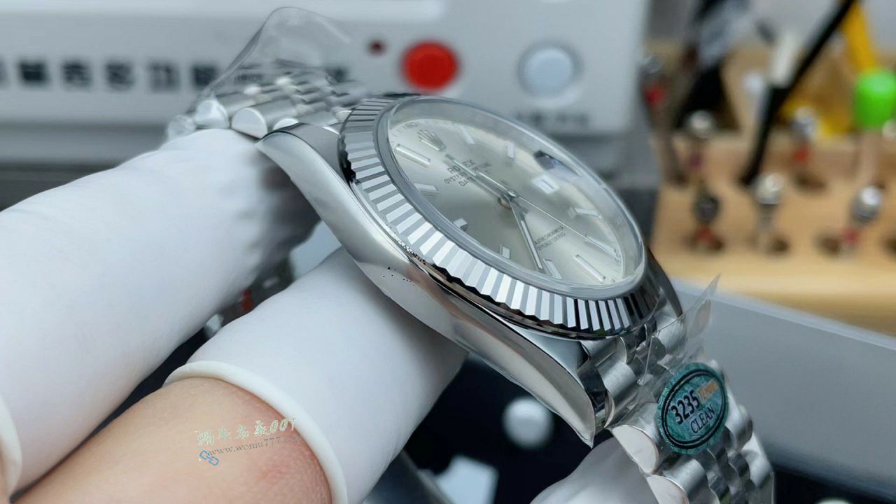 clean Rolex Datejust 41MM replica imitation m126334-0006 watches  / R956