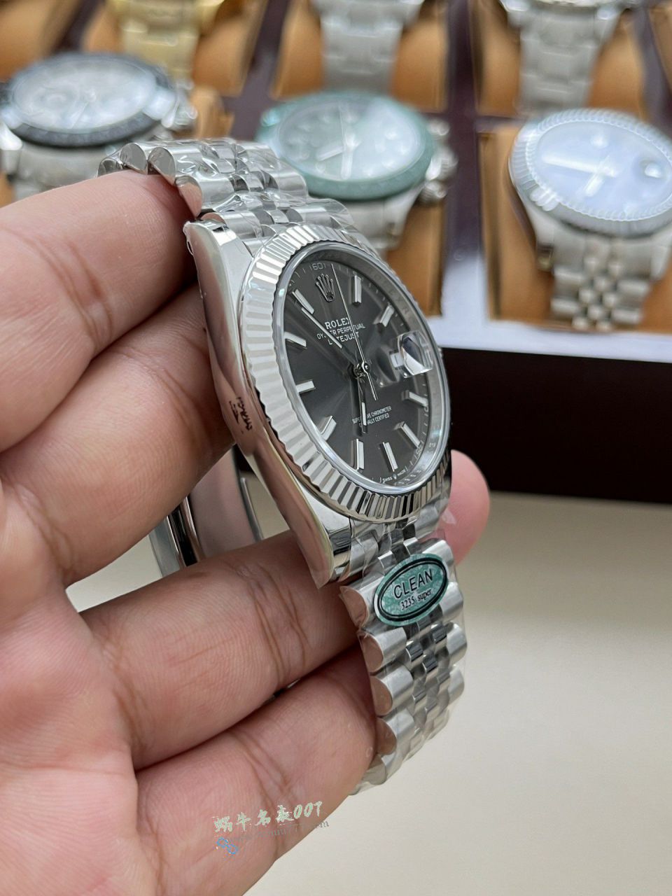 clean Rolex Datejust 41MM replica imitation m126334-0006 watches  / R956