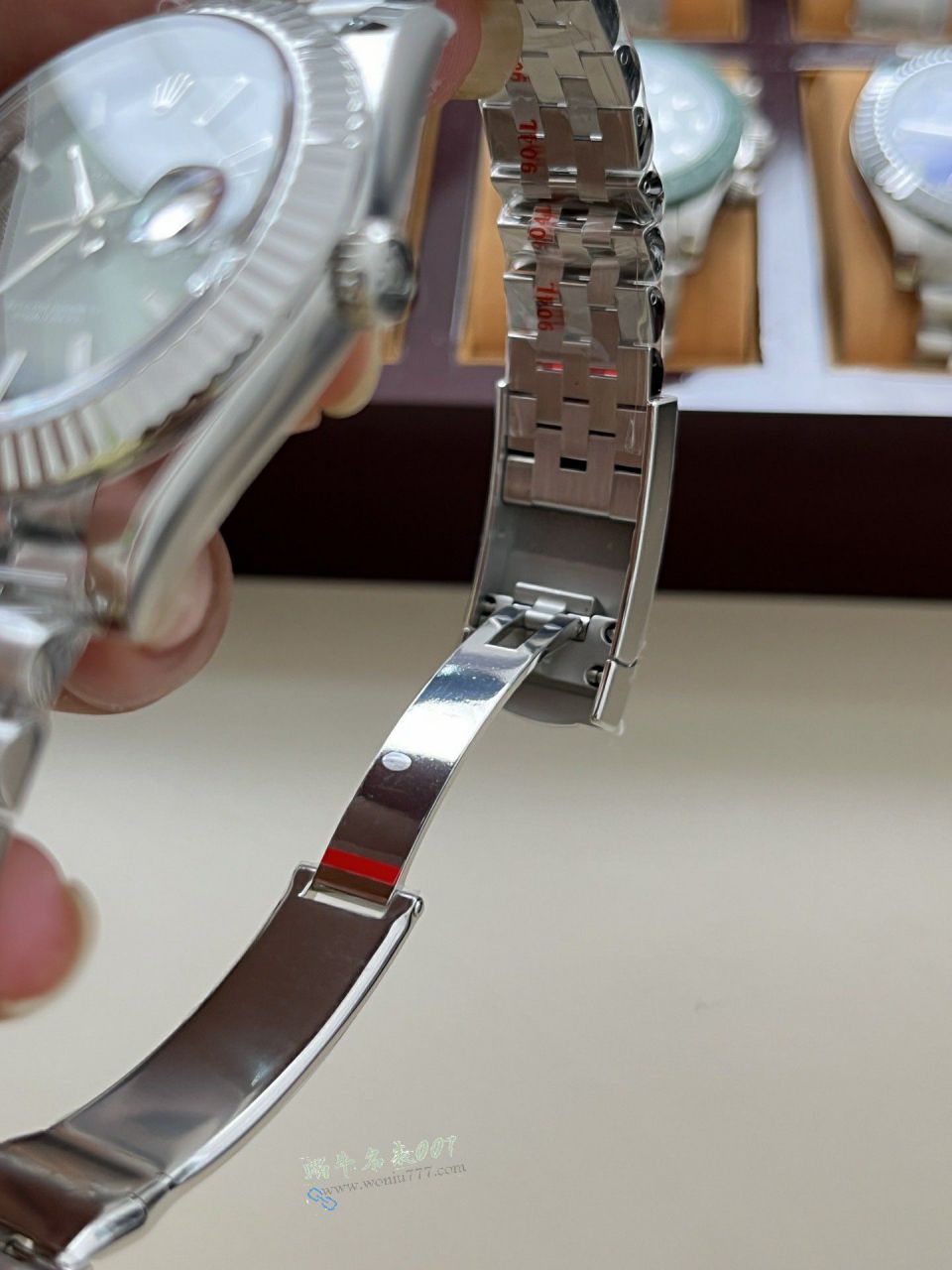 clean Rolex Datejust 41MM replica imitation m126334-0006 watches  / R956