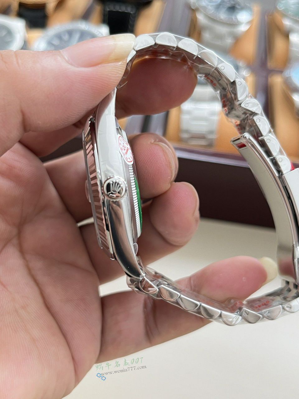 clean Rolex Datejust 41MM replica imitation m126334-0006 watches  / R956