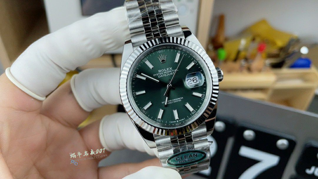 clean Rolex Datejust 41MM replica imitation m126334-0006 watches  / R956