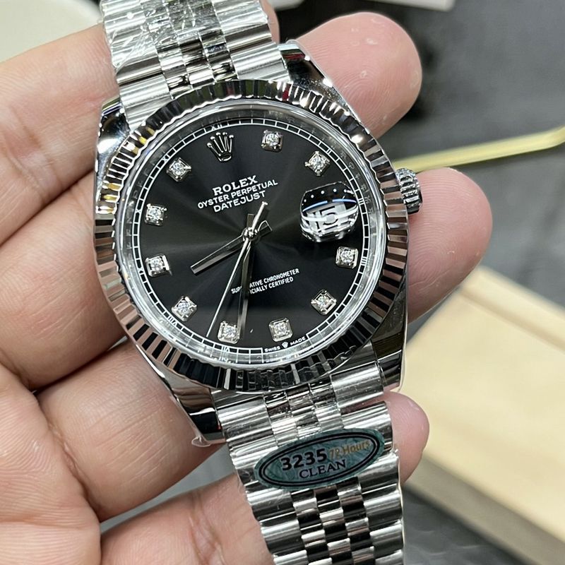 clea Rolex Datejust 41mm replica imitation m126334-0012 watches 