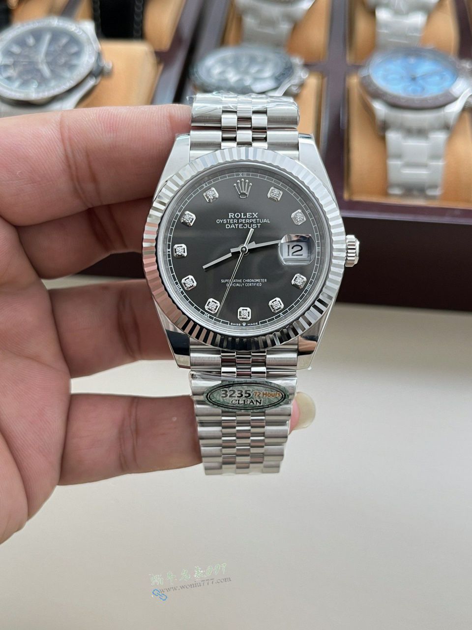 clea Rolex Datejust 41mm replica imitation m126334-0012 watches  / R957
