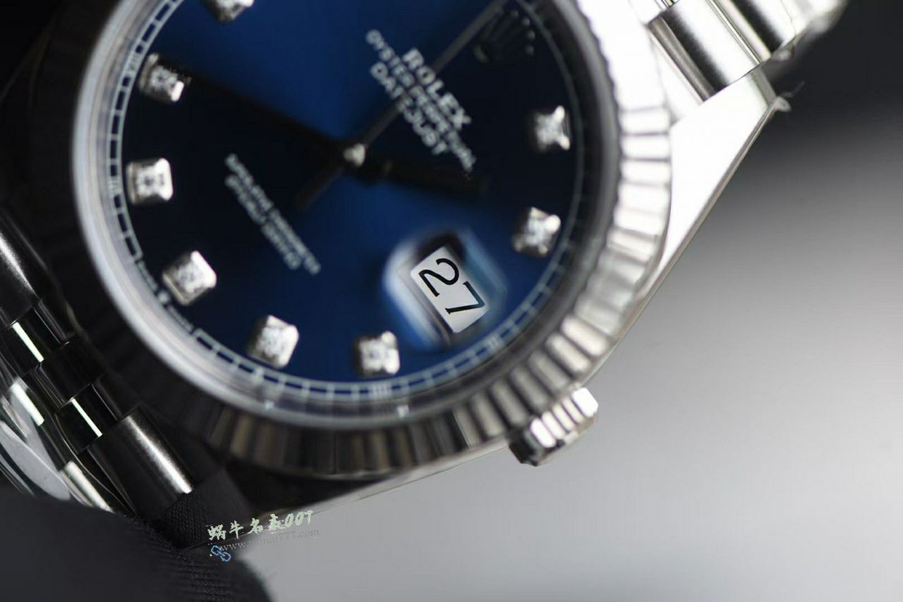 Clean Rolex Moissanite   Datejust 41 replica imitation m126334-0016 watches  / R963