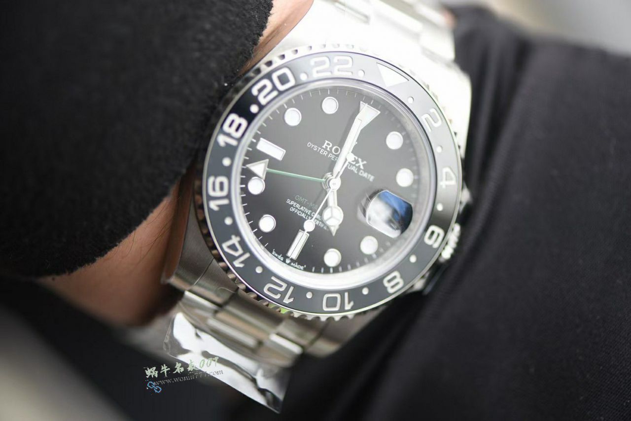 Clean Rolex GMT-Master IITOP replica imitation  Preserved egg bezel m126710grnr-0003 watches  / R962