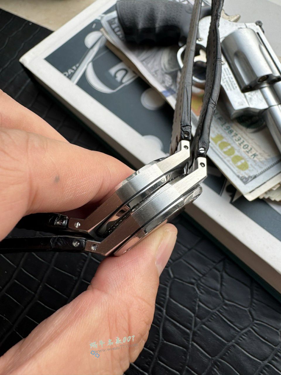 V7 Factory Audemars Piguet Royal Oak TOP replica imitation  Women watch67651ST.ZZ.D002CR.01 watches  / AP306