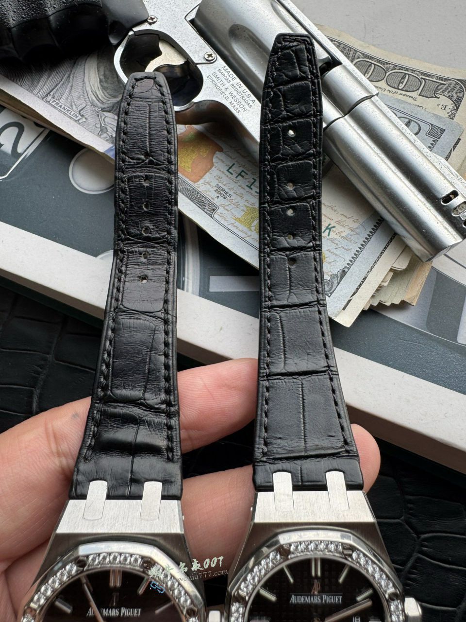 V7 Factory Audemars Piguet Royal Oak TOP replica imitation  Women watch67651ST.ZZ.D002CR.01 watches  / AP306