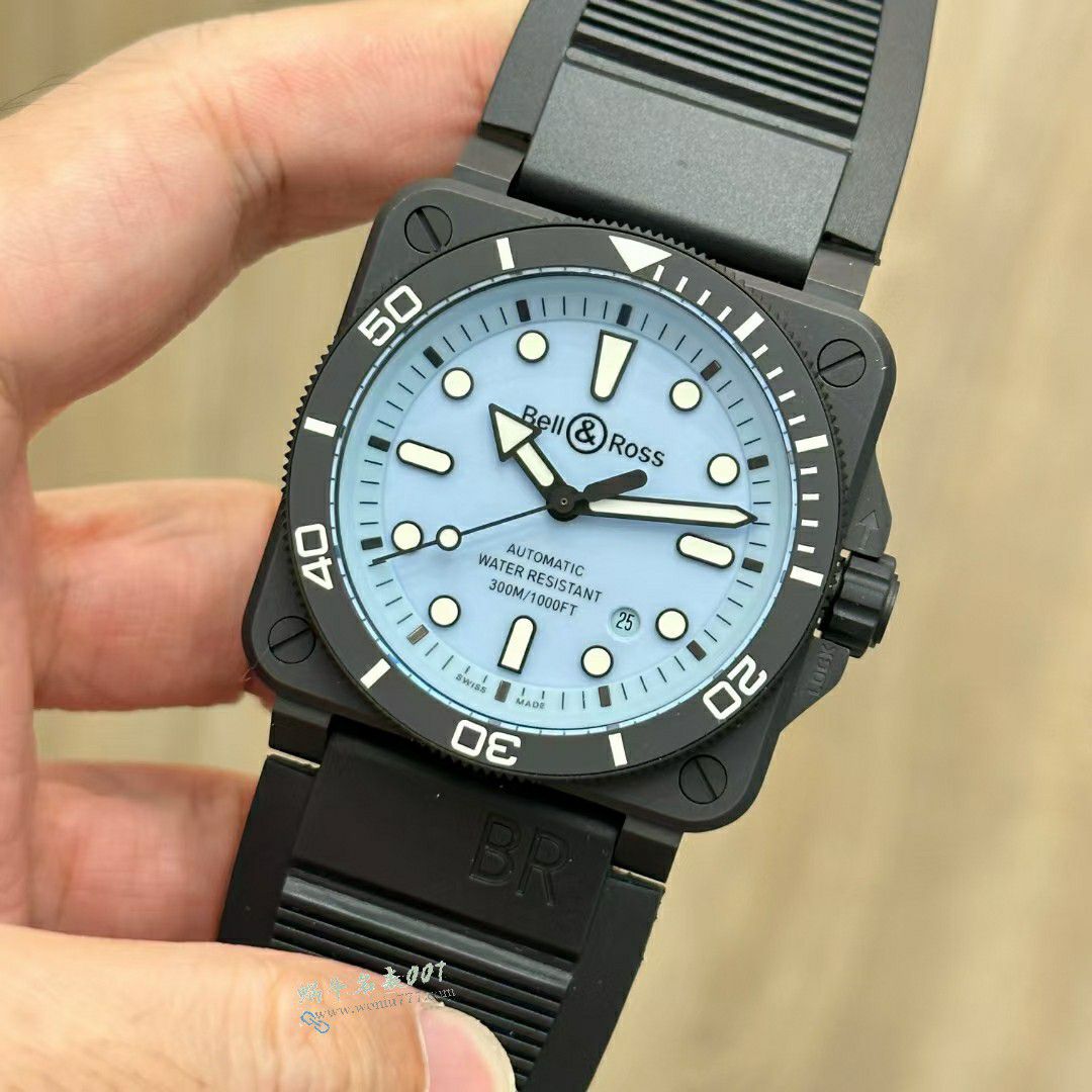 M+100% replica  Bell & Ross INSTRUMENTS series BR03A-D-LM-CE/SRB watches  / BR060