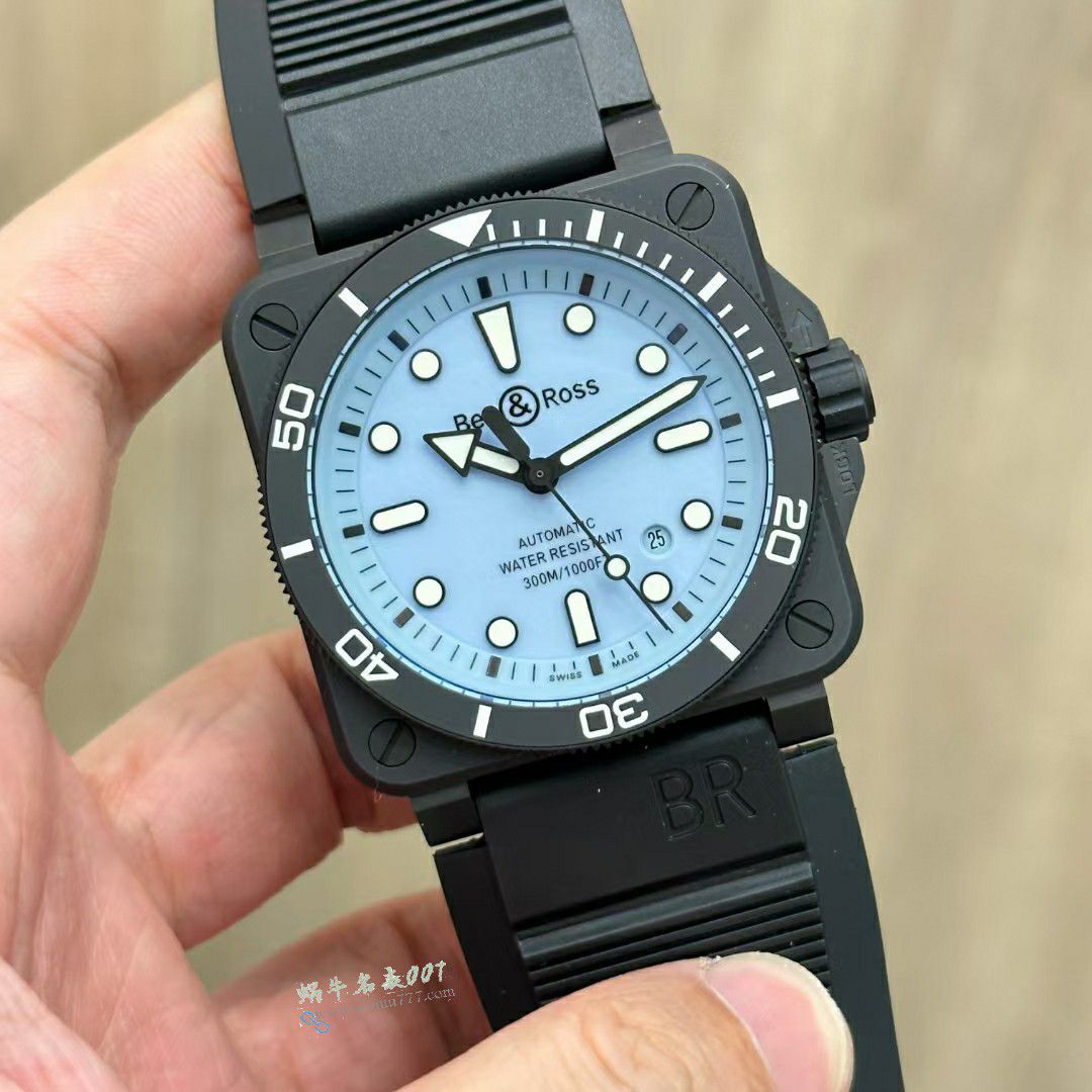 M+100% replica  Bell & Ross INSTRUMENTS series BR03A-D-LM-CE/SRB watches  / BR060