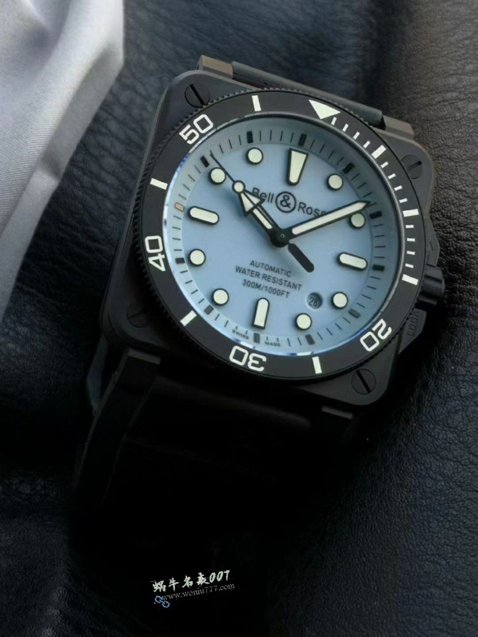 M+100% replica  Bell & Ross INSTRUMENTS series BR03A-D-LM-CE/SRB watches  / BR060