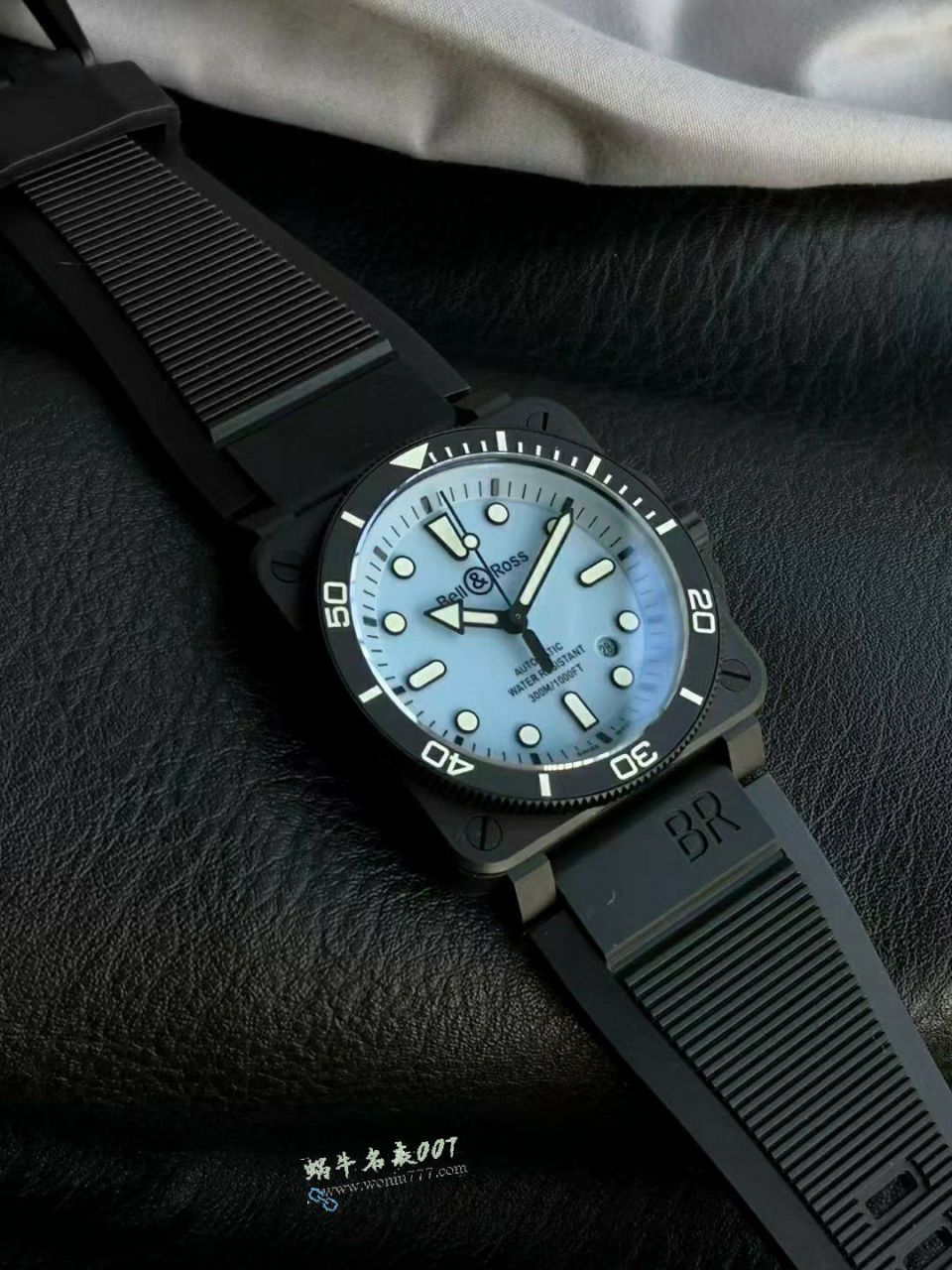 M+100% replica  Bell & Ross INSTRUMENTS series BR03A-D-LM-CE/SRB watches  / BR060