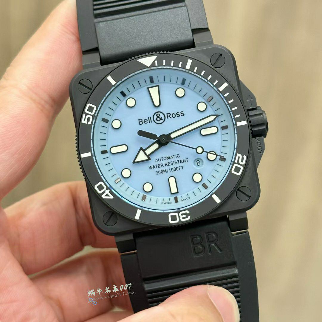 M+100% replica  Bell & Ross INSTRUMENTS series BR03A-D-LM-CE/SRB watches  / BR060