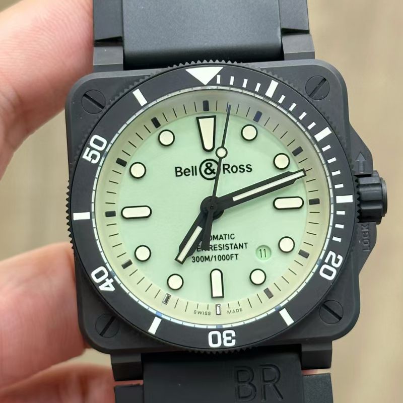 M+ Bell & Ross 100% replica  watch INSTRUMENTS series BR0392-D-C5-CE/SRB watches 