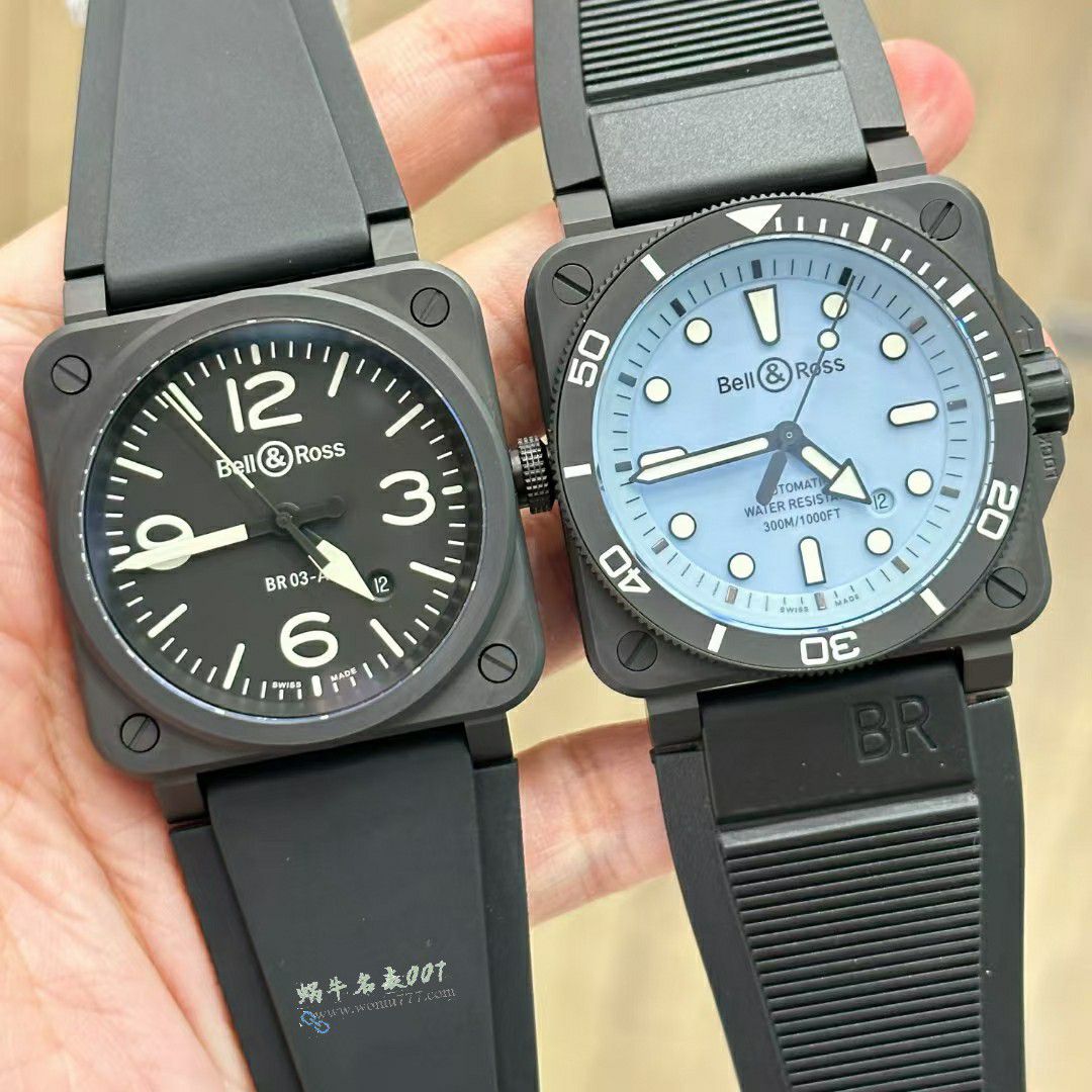 M+ Bell & Ross 100% replica  watch INSTRUMENTS series BR0392-D-C5-CE/SRB watches  / BR061