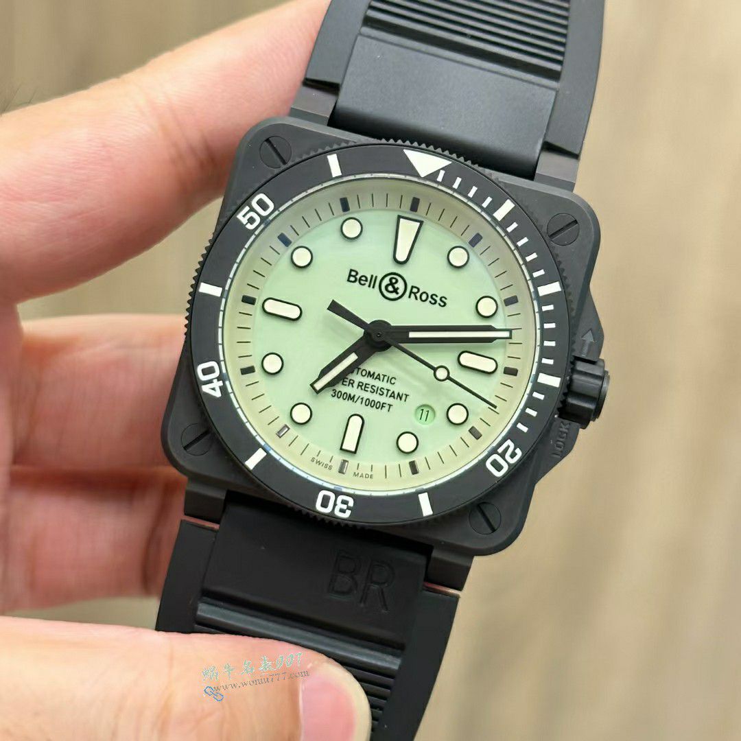 M+ Bell & Ross 100% replica  watch INSTRUMENTS series BR0392-D-C5-CE/SRB watches  / BR061