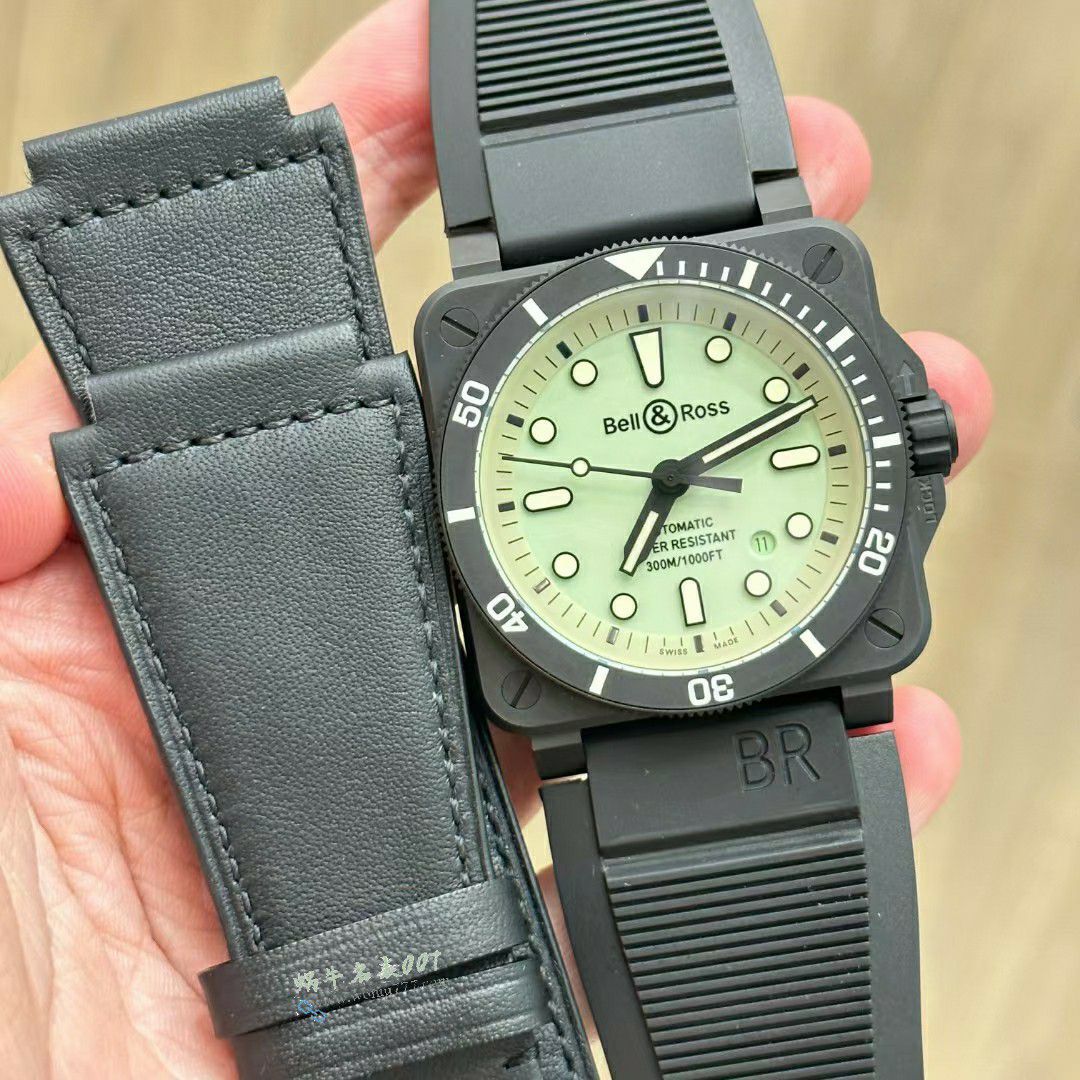 M+ Bell & Ross 100% replica  watch INSTRUMENTS series BR0392-D-C5-CE/SRB watches  / BR061