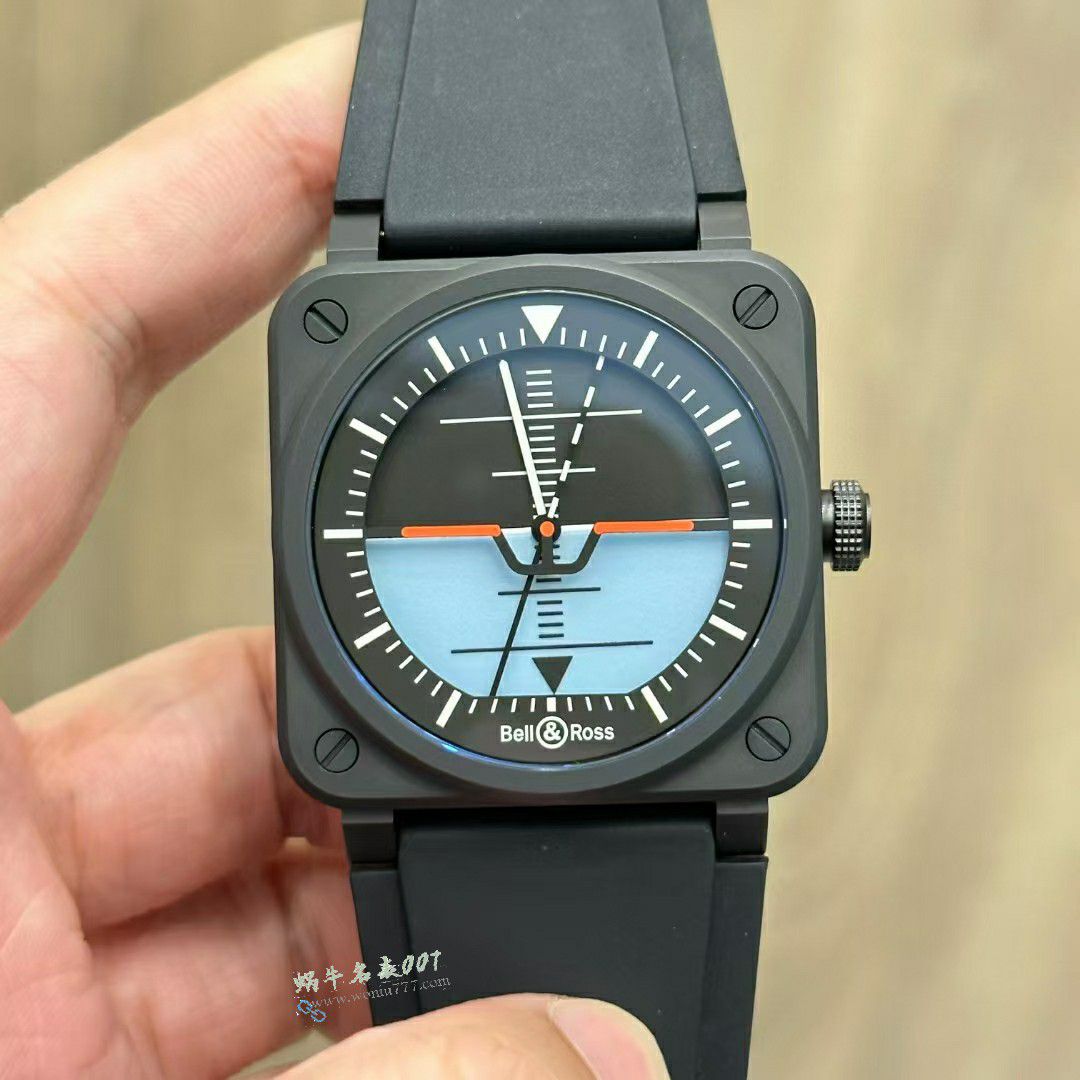 M+ Factory TOP replica  Bell & Ross INSTRUMENTS series BR03A-HRZ-CE watches  / BR062