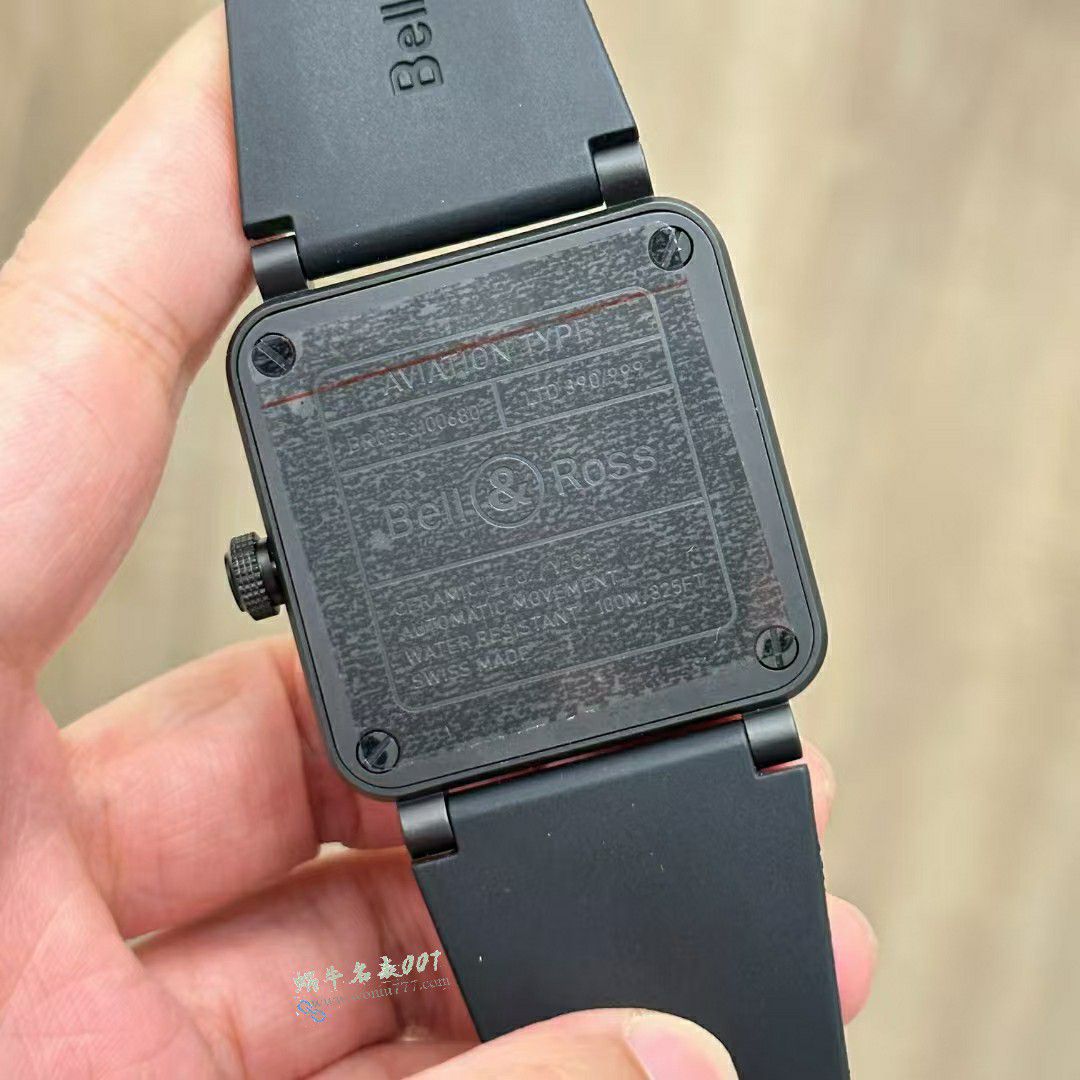 M+ Factory TOP replica  Bell & Ross INSTRUMENTS series BR03A-HRZ-CE watches  / BR062