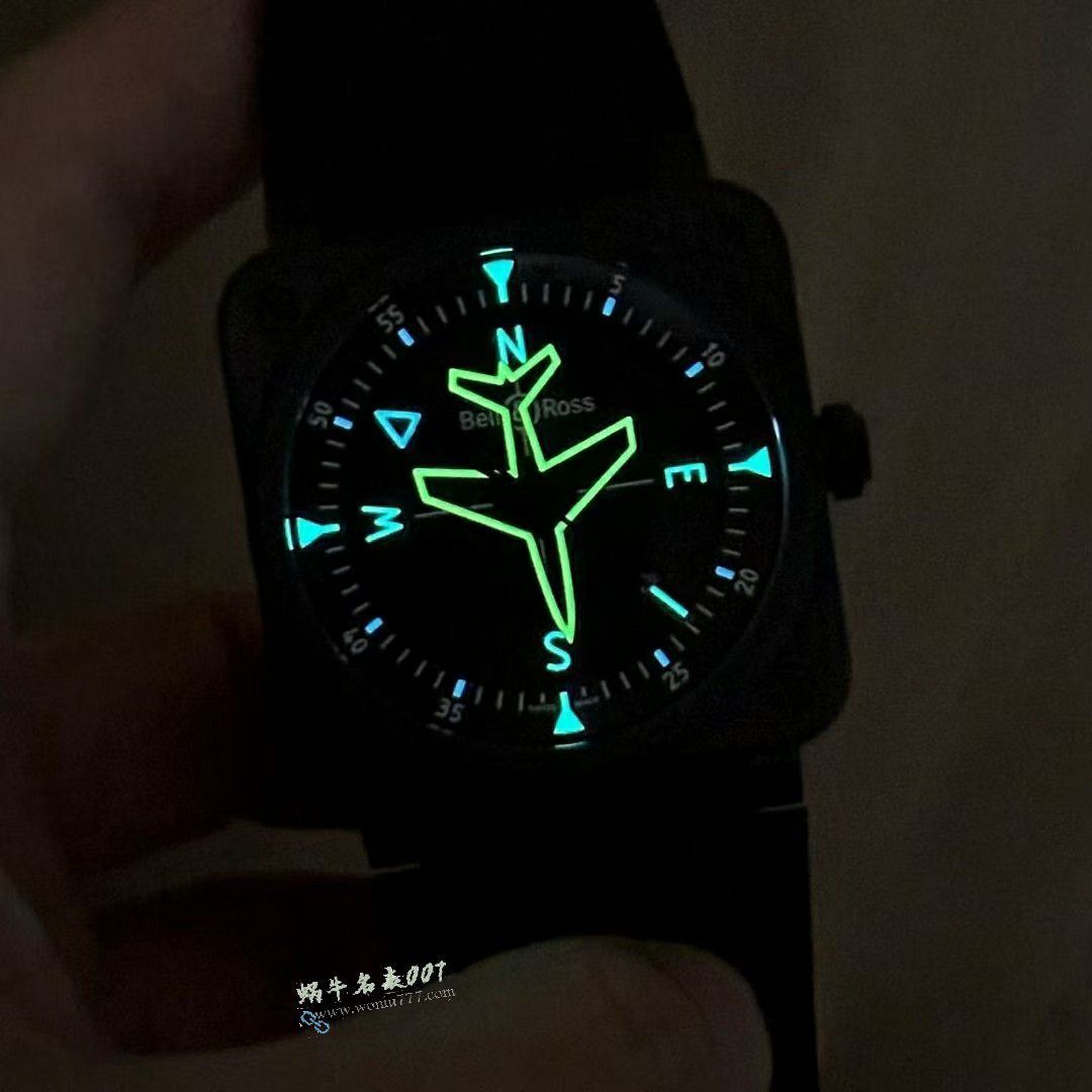 M+ Factory TOP replica  Bell & Ross INSTRUMENTS series BR03A-HRZ-CE watches  / BR062