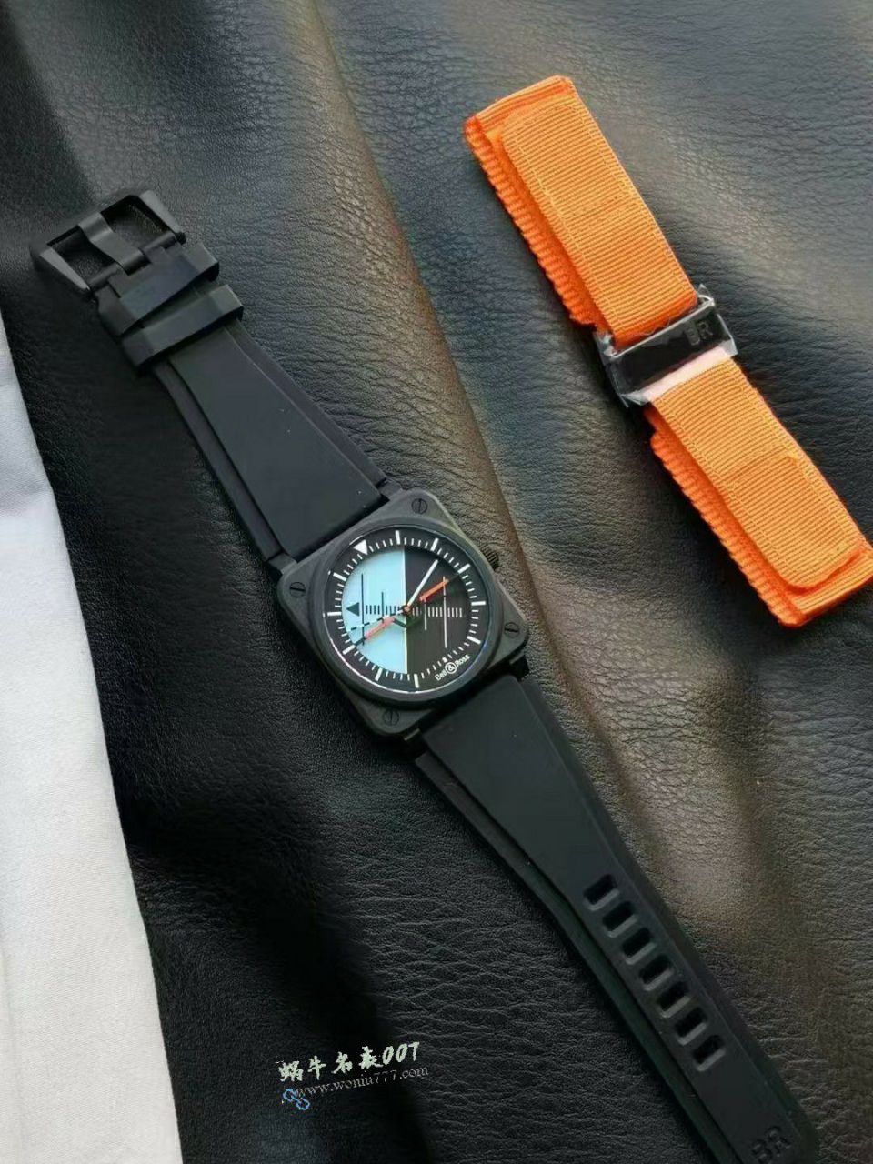 M+ Factory TOP replica  Bell & Ross INSTRUMENTS series BR03A-HRZ-CE watches  / BR062