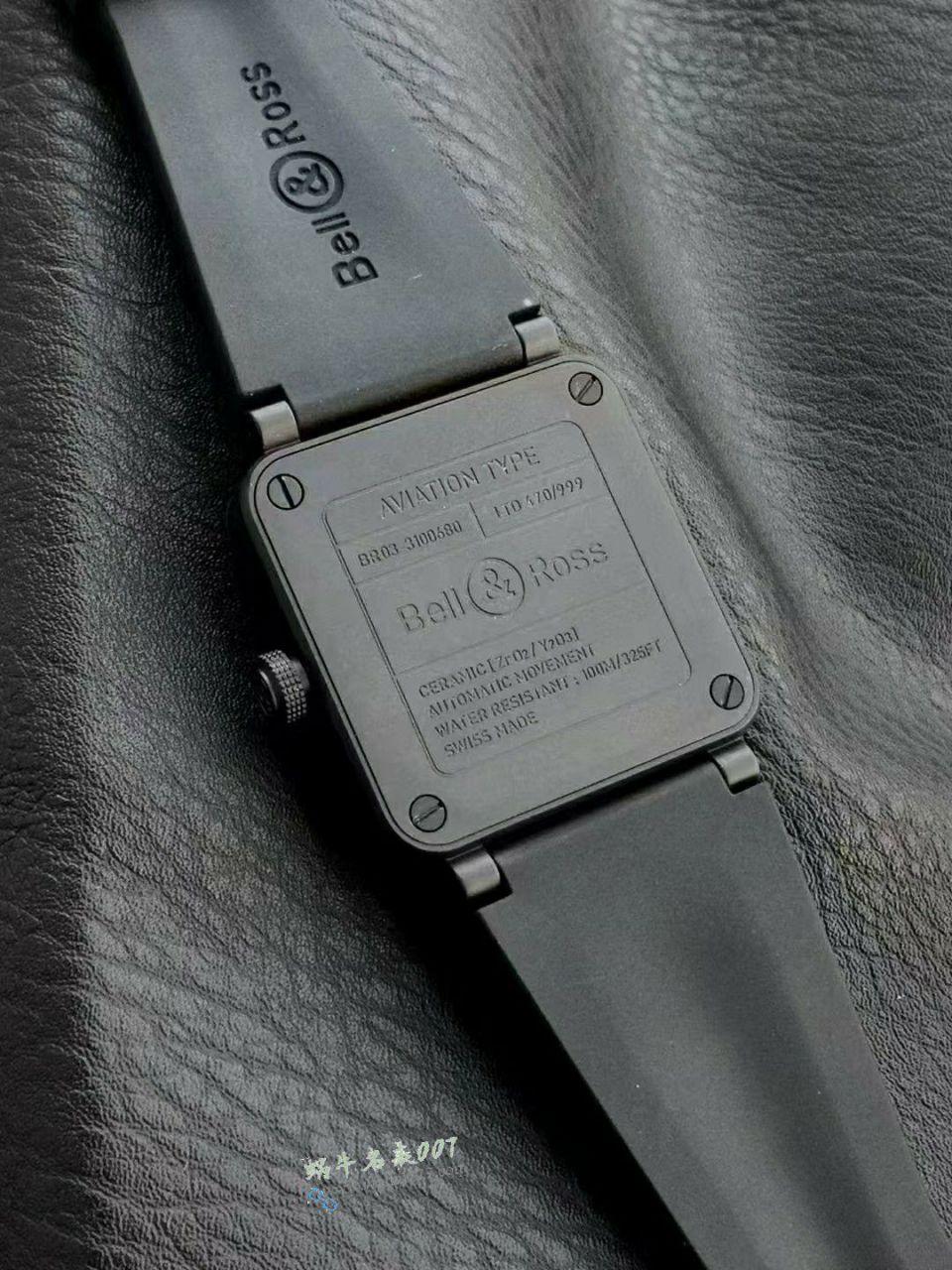 M+ Factory TOP replica  Bell & Ross INSTRUMENTS series BR03A-HRZ-CE watches  / BR062