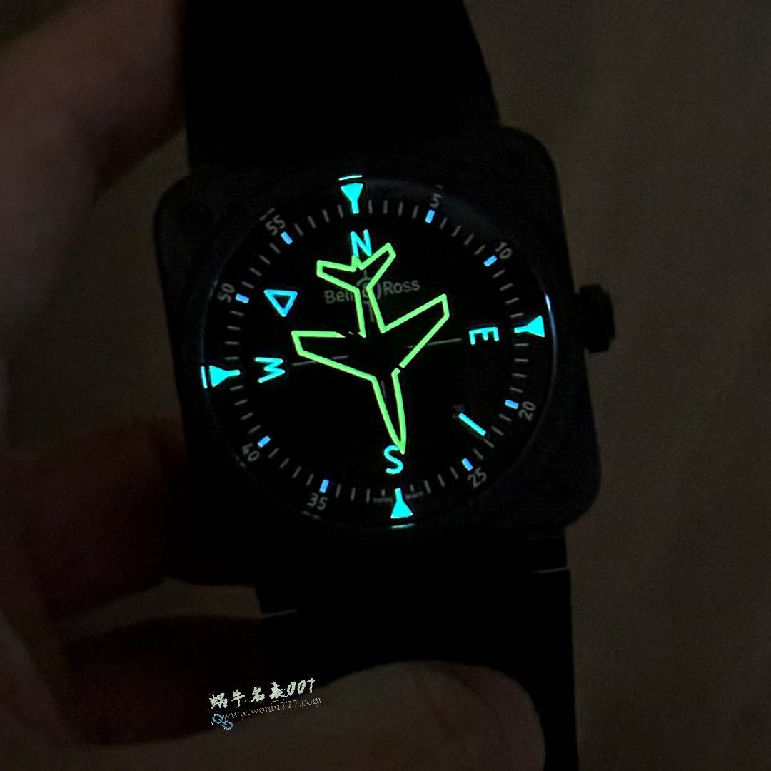 M+  imitation  Bell & Ross INSTRUMENTS series BR03A-CPS-CE/SRB watches  / BR063