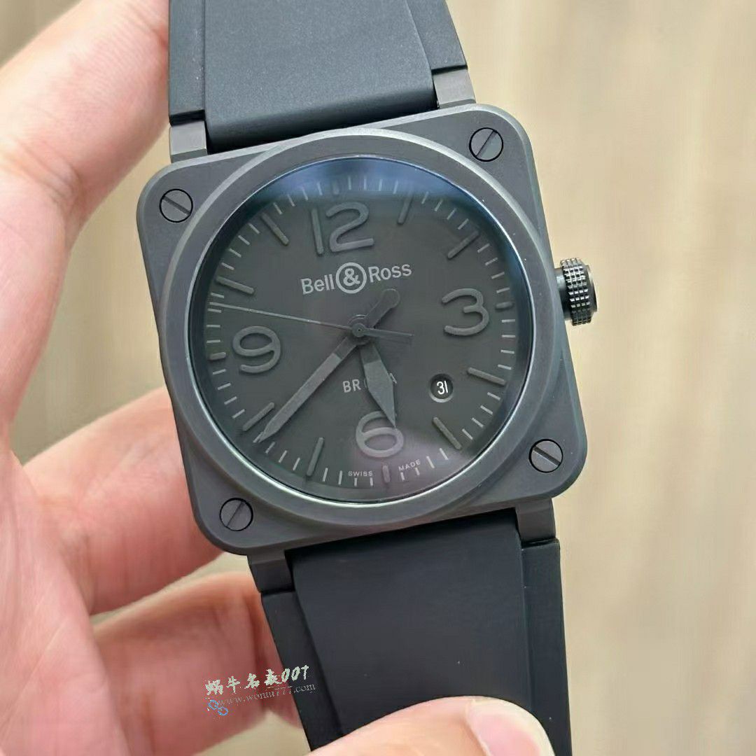 M+best replica  Bell & Ross INSTRUMENTS series BR03A-BL-CE/SRB watches  / BR065