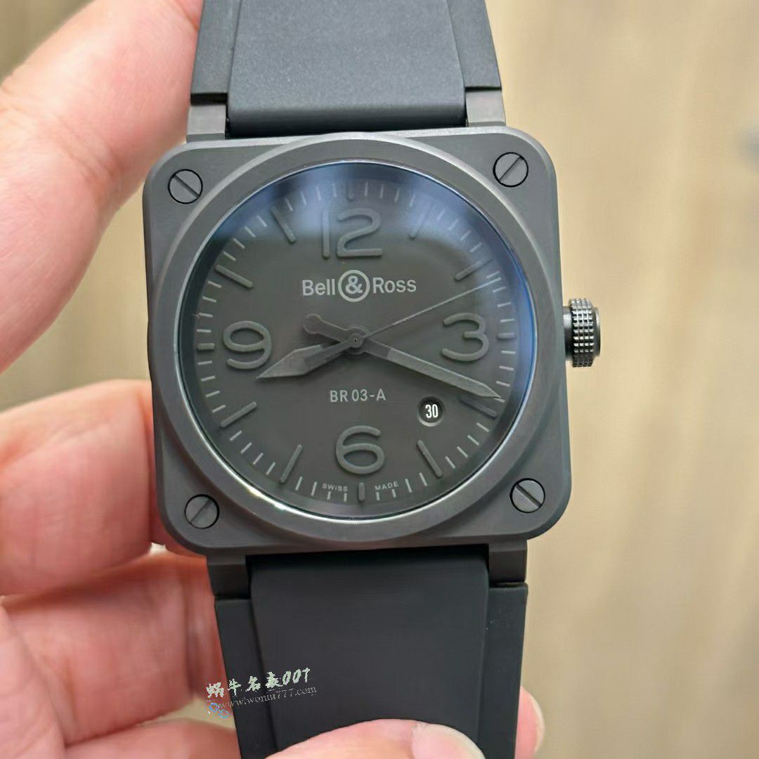 M+best replica  Bell & Ross INSTRUMENTS series BR03A-BL-CE/SRB watches  / BR065