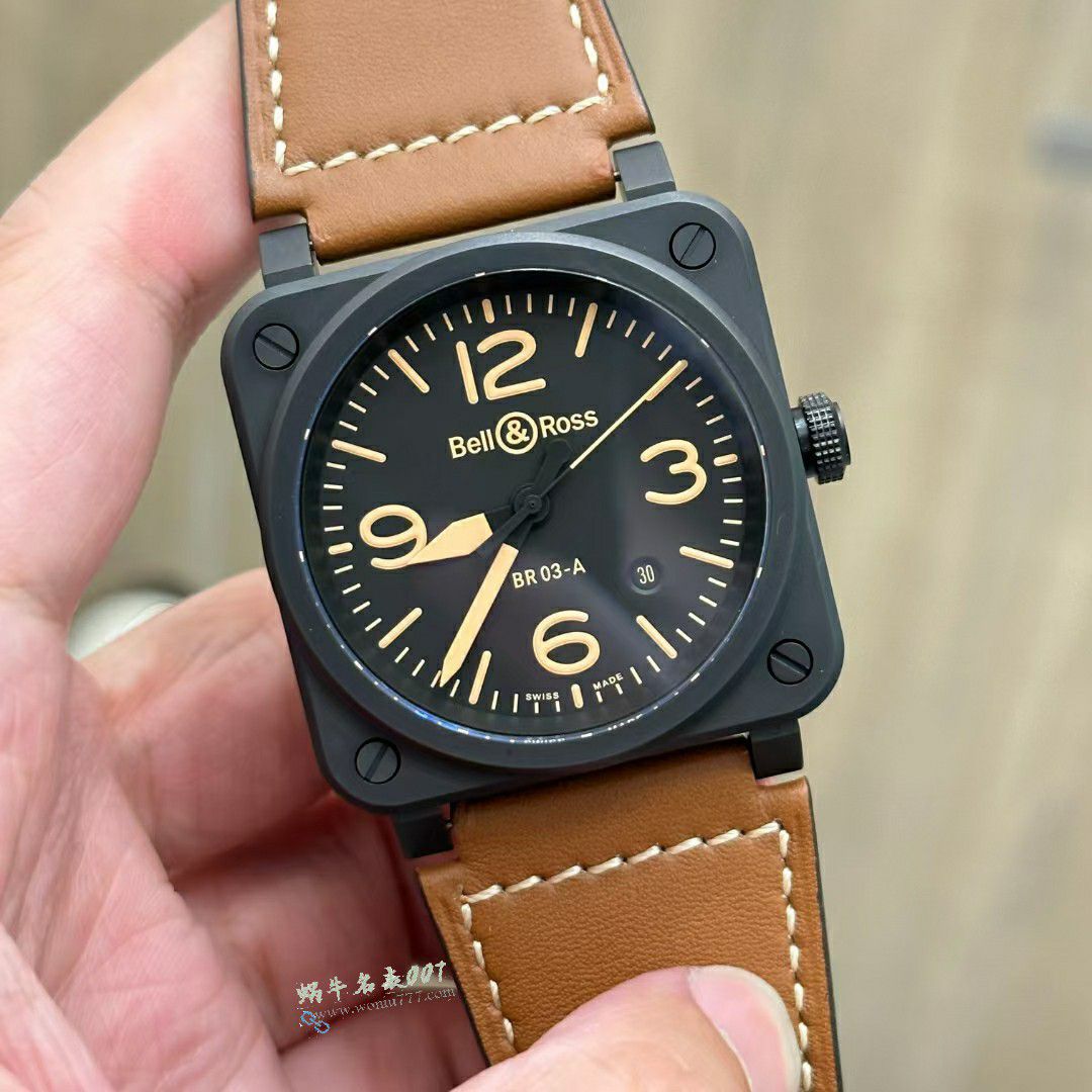 M+best replica  Bell & Ross INSTRUMENTS series BR03A-BL-CE/SRB watches  / BR065