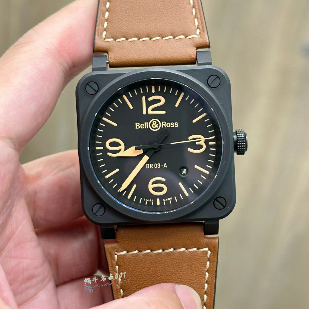 M+best replica  Bell & Ross INSTRUMENTS series BR03A-BL-CE/SRB watches  / BR065