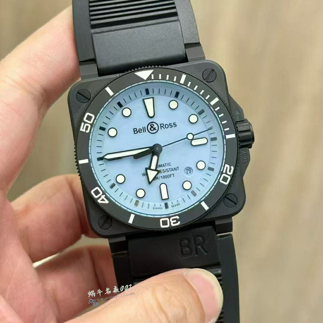 M+ Bell & Ross 100% replica  watch INSTRUMENTS series BR03A-HER-CE/SCA watches  / BR066