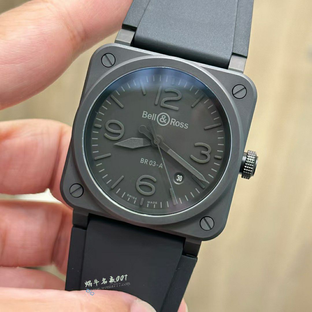 M+  imitation  replica  Bell & Ross  watch INSTRUMENTS series BR03A-PH-CE/SRB watches  / BR067