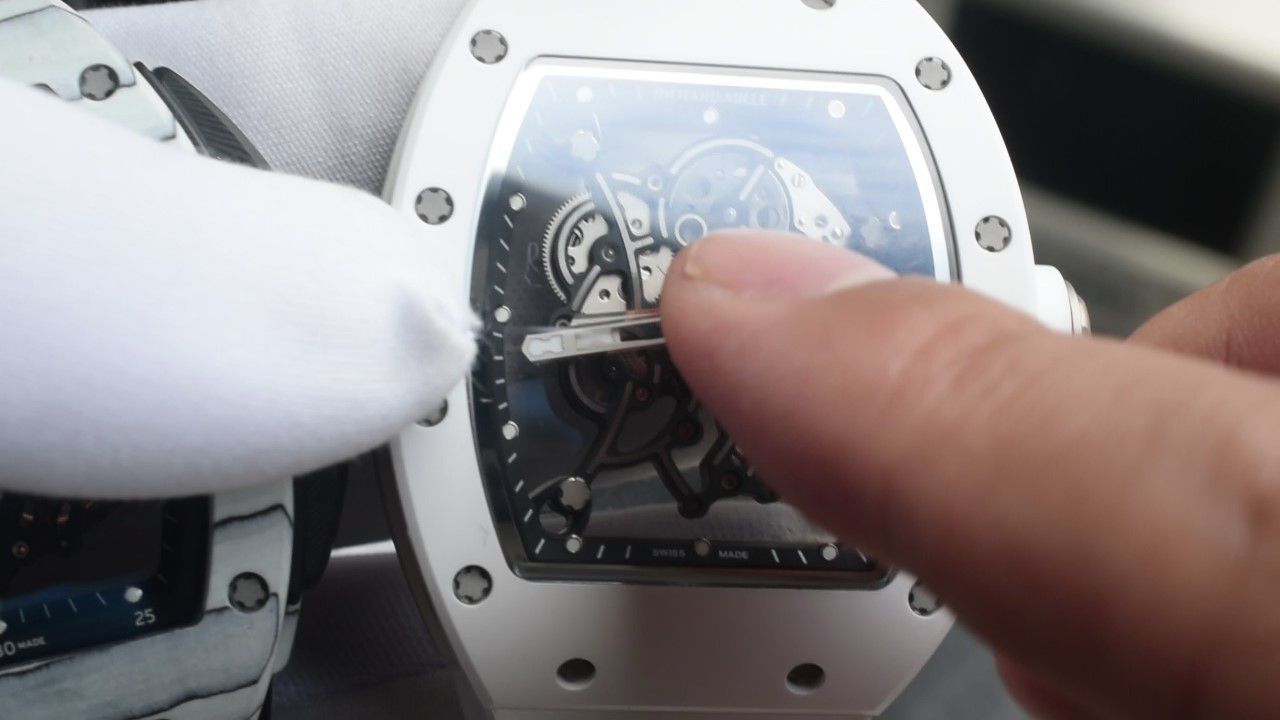  Video review VAUCHER movement RICHARD MILLE  Ultra-high-end  Customized  Version RM055，RM 061 / VARM055061