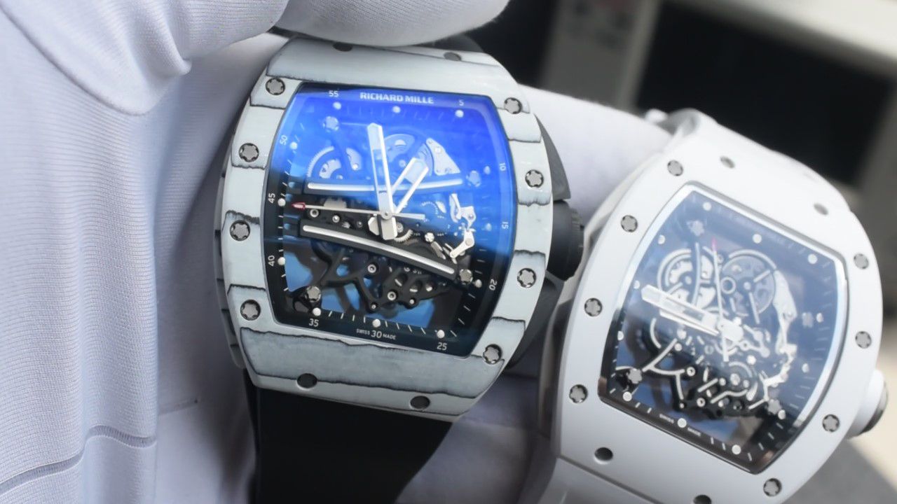  Video review VAUCHER movement RICHARD MILLE  Ultra-high-end  Customized  Version RM055，RM 061 / VARM055061