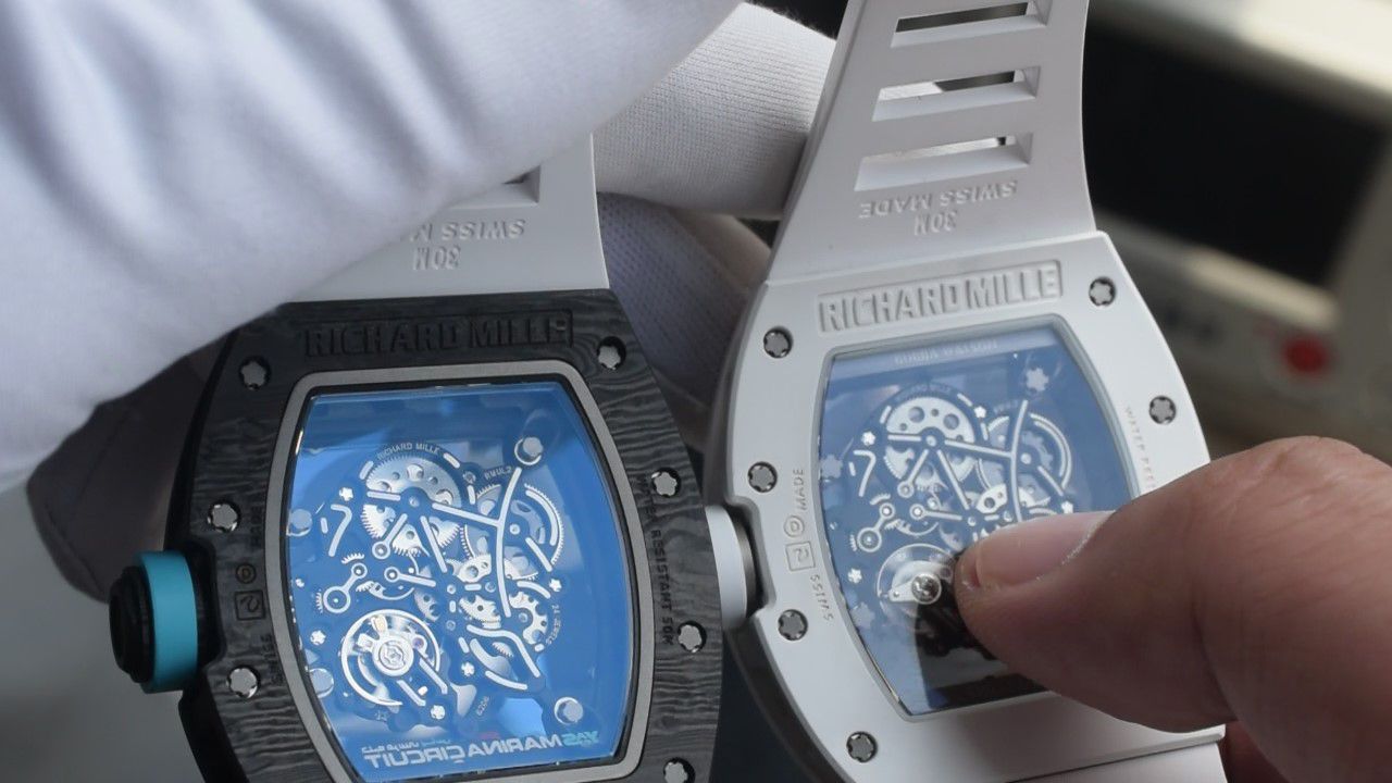  Video review VAUCHER movement RICHARD MILLE  Ultra-high-end  Customized  Version RM055，RM 061 / VARM055061