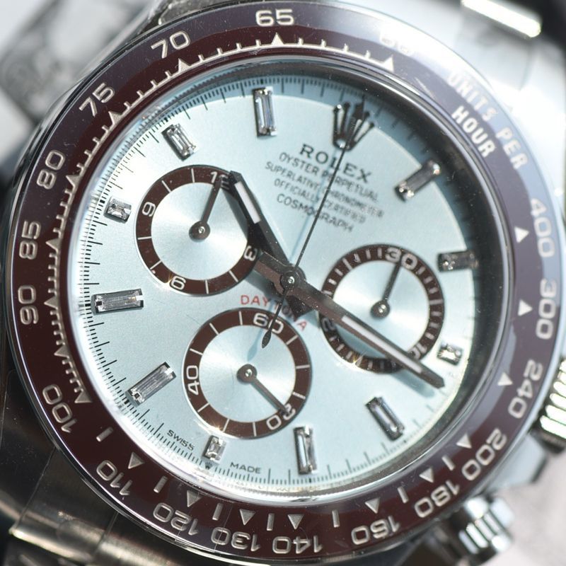VSbest Matching weight version  Version  Rolex Daytona  series m126506-0002 replica  watches ( ice  blue Daytona)