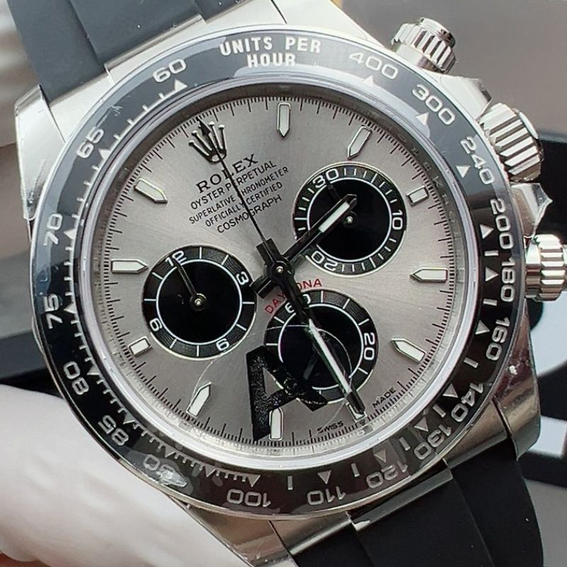 VS Matching weight version  cement  Gray  Rolex Daytona best replica  watchm126519ln-0006 watches 