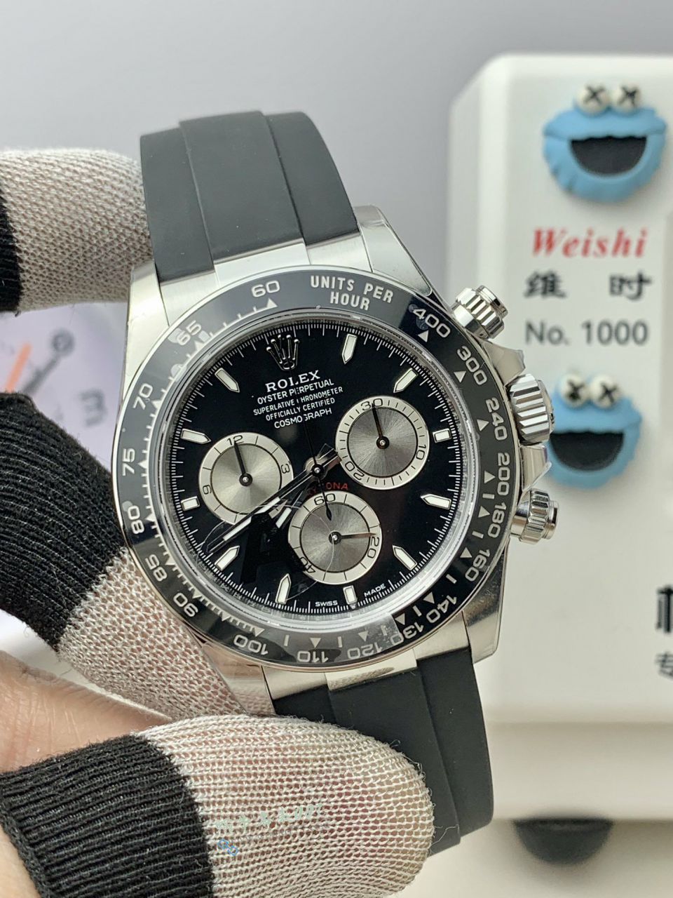 VS Matching weight version  cement  Gray  Rolex Daytona best replica  watchm126519ln-0006 watches  / R973