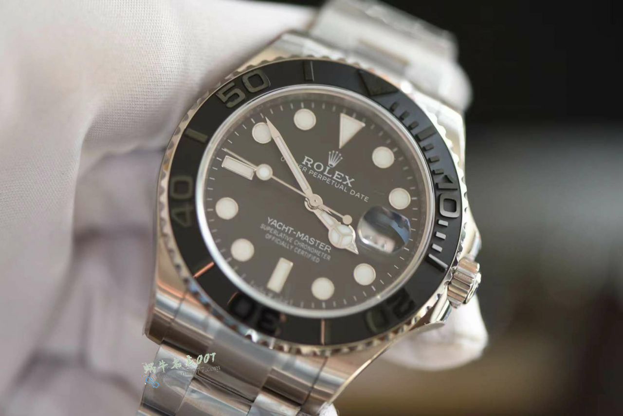 EXERolex Yacht-Master 42 100%  titanium 100% replica  watchm226627-0001 watches  / R975