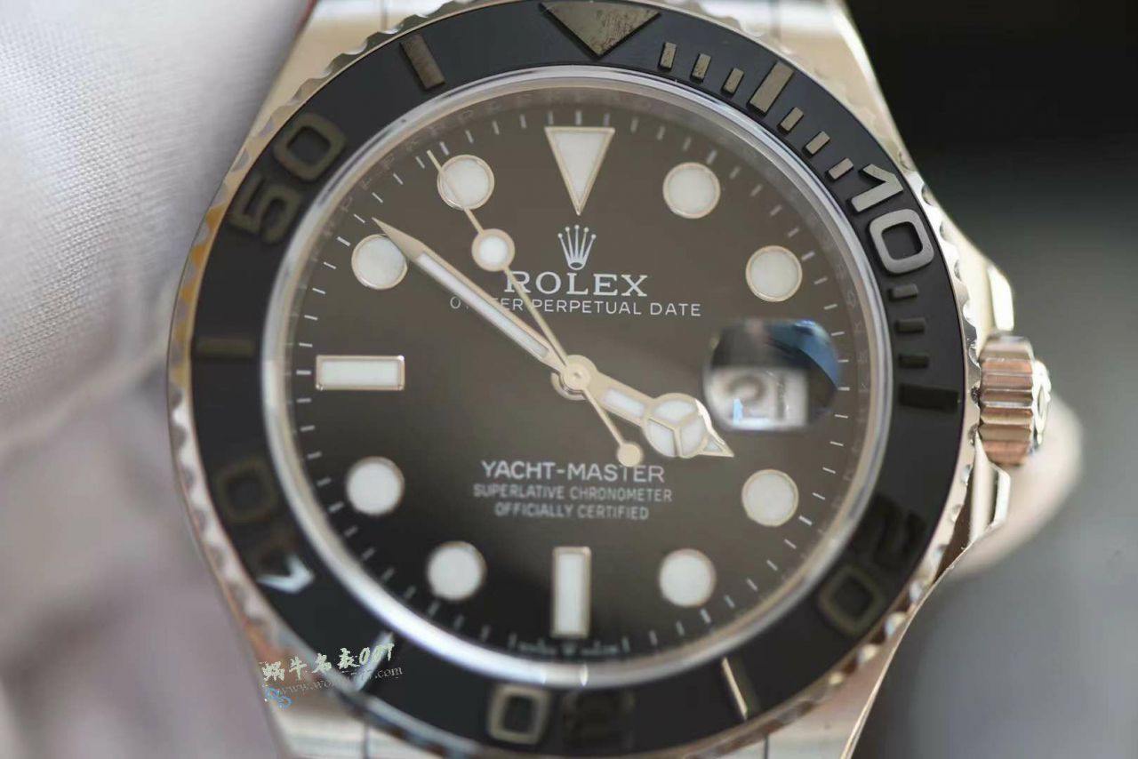 EXERolex Yacht-Master 42 100%  titanium 100% replica  watchm226627-0001 watches  / R975