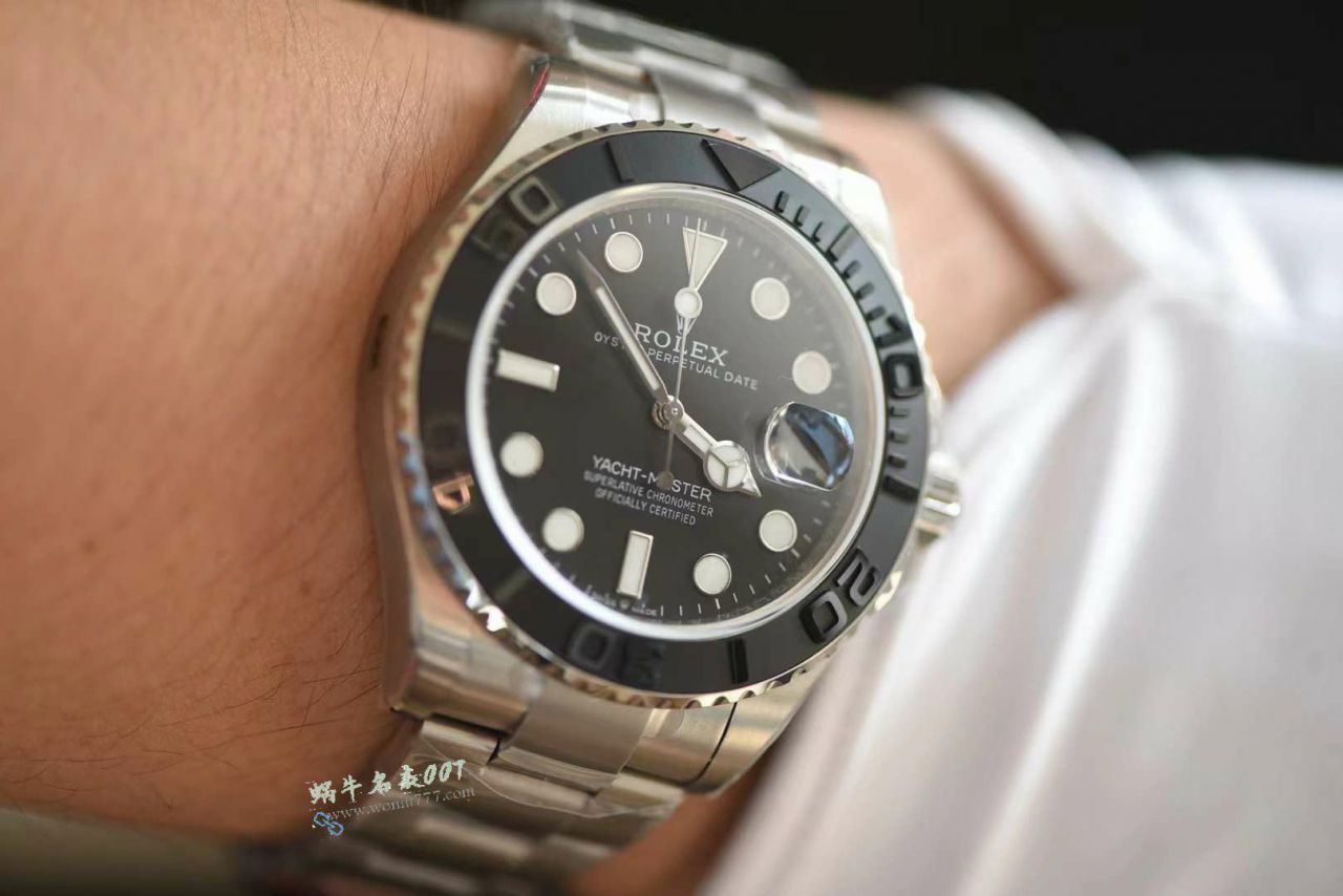 EXERolex Yacht-Master 42 100%  titanium 100% replica  watchm226627-0001 watches  / R975