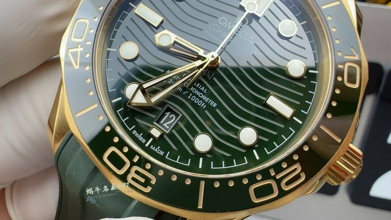 VS Omega Seamaster 300 meters Green Grass Guangzhou replica  watch210.62.42.20.10.001 watches  / VS822